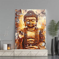 1 x RAW Customer Returns DCIDBEI 40 x 50 cm Square Diamond Painting Square, 5D DIY Diamond Painting Set for Adults, Canvas Diamond Art Craft for Wall Decoration at Home-Old Destroyed Golden Buddha - RRP €15.99