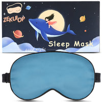 1 x RAW Customer Returns Sleep Mask, Super Soft Eye Masks with Adjustable Strap, Lightweight, Comfortable Blindfold, Perfect Light Blocking for Men and Women Mesh Red Green Dark Green Navy Blue  - RRP €9.06