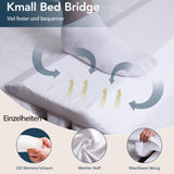 1 x RAW Customer Returns Bed Bridge Converter Kit for Double Beds to King Size Beds,Split Twin XL to King Mattress Gap Filler for Adjustable Beds,Mattress Bed Connector with Washable Cover for Overnight Guests - RRP €34.24