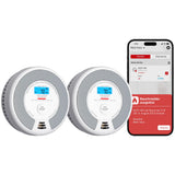 1 x RAW Customer Returns X-Sense WiFi smoke and carbon monoxide detector with replaceable battery, smart combination detector with app, compatible with the X-Sense Home Security app, SC07-WX, set of 2 - RRP €88.76