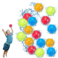 34 x Brand New 16 Pack Reusable Water Bombs Self-closing, Quick-fill Silicone Splash Balls for Kids Adults, Outdoor Summer Fun Water Toys for Party, Water Park, Family Game - RRP €223.72