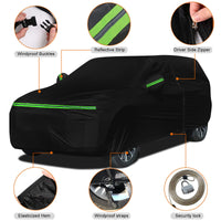 1 x RAW Customer Returns Car cover waterproof replacement for 2016-2022 Kia NIRO E-NIRO EV HEV PHEV, full garage car tarpaulin outdoor, car full garage tarpaulin winter summer all-weather cover rain sun dust snow protection - RRP €64.69