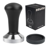 1 x RAW Customer Returns Ezebesta 51mm Coffee Tamper Black Aluminum Handle and 304 Stainless Steel Base Espresso Barista Stamp For Portafilter Coffee Machine Accessories - RRP €17.99