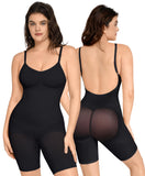 1 x RAW Customer Returns FeelinGirl Bodysuit Shapewear Tummy Control, Backless Bodysuit for Women, Seamless Shaping Body Shaper, Sculpting Shaper Overbust, Shaping Bodysuits Plus Size Black XL XXL - RRP €35.12