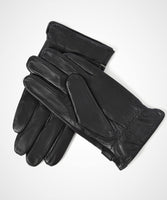 1 x Brand New YISEVEN Men s Leather Gloves Touchscreen Lined Winter Warm Elegant Smartphone Driving Lambskin Real Leather Gloves Winter Gloves Men s Gloves Gift Father s Day, Black S 8.5  - RRP €32.82