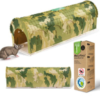 1 x RAW Customer Returns Premium Live Mouse Trap by RatzFatz - With Permanent Bait Station - Live Trap Mice Reusable Outdoors, Indoors, Small Animals, No Touch, Pet Safe, Model Rambo, Camouflage - RRP €12.38