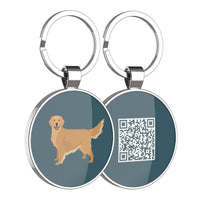 1 x RAW Customer Returns DISONTAG Dog Tags, Personalized Dog Tag, Pet Tags, Dog Identification Tag, 41 Realistic Patterns, Unique Information Display Modifiable - RRP €16.8