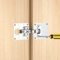 29 x Brand New 4 pieces hinge for kitchen doors, door hinge repair plate - RRP €626.4