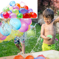 45 x Brand New 111 Pack Quick Fill Water Balloons, 3 Packs of 37 Water Bombs, Tangle-Free Automatic Closure, Multi-Color Mix, Lots of Fun - RRP €864.0