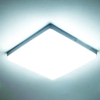 2 x RAW Customer Returns FTL 36W LED Ceiling Light 6000K Cold White 3500LM IP44 Modern Square LED Panel Ceiling Light for Bathroom, Kitchen, Bedroom, Living Room, Hallway 30 30CM - RRP €45.98