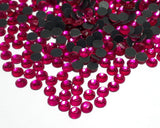 2 x RAW Customer Returns Perlin Hotfix Rhinestone, 5mm SS20, 1440pcs, Fuchsia Pink, AAA Quality, Iron on, Sparkly Stones, Self Adhesive, 495 - RRP €36.28