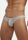 1 x RAW Customer Returns AIEOE Pack of 3 Transparent Thong Transparent Lingerie for Men Sexy Underwear Gauze Briefs White XL - RRP €17.14