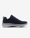 1 x RAW Customer Returns Skechers Men s Go Walk Arch Fit Idyllic Sneaker, Navy Textile Synthetic Gold Trim, 42.5 EU - RRP €76.98