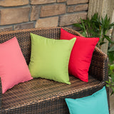 1 x RAW Customer Returns MIULEE Set of 4 waterproof cushion covers decorative cushion cover sofa cushion decorative couch cushion weatherproof cushion cover decorative cushion cover for sofa garden outdoor living room 45 x 45 cm green - RRP €23.99