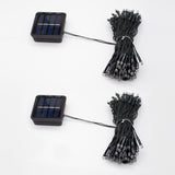 1 x RAW Customer Returns SOLMIRA Outdoor LED Solar Lights, 200 Warm LEDs, 22M, 8 Modes, CE and RoHS Certified - RRP €13.99