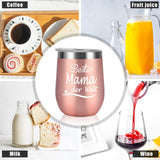 1 x RAW Customer Returns Livole Best Mom in the World Gift Mother s Day, Christmas gifts for mom, mothers, stepmother, gift ideas for mother, mom mug, 350ml stainless steel mug, double-walled thermal mug coffee to go - RRP €14.11