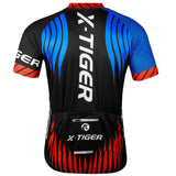 1 x RAW Customer Returns X-TIGER Men s Cycling Jerseys, Short T-Shirt, Bicycle Jersey MTB Road Bike Jersey Short Sleeve Cycling Clothing for Men - RRP €25.2