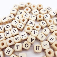 1 x RAW Customer Returns Sprout 200 PCS Natural Wooden Alphabet Beads, ABC Puzzle Alphabet Wooden Beads to Promote Children s Creativity and Spelling DIY Jewelry Bracelets Necklaces Keychains - RRP €11.09