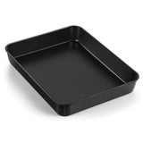 11 x Brand New HaWare Non-Stick Baking Tray, Stainless Steel Baking Dish Deep Oven Tray, Rectangular Cake Pan Baking Pan for Brownies Lasagna Casserole, 31.6 x 24.6 x 5 cm, Rustproof Heavy Duty, Easy to Clean - RRP €138.6