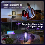 1 x RAW Customer Returns Electric Mosquito Killer Lamp, UV Mosquito Killer Lamp USB Rechargeable Mosquito Killer Lamp Non-Toxic and Eco-Friendly Mosquito Killer Lamp with Night Light for Indoor Outdoor Garden - RRP €25.2