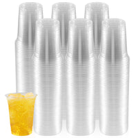 3 x RAW Customer Returns Alliebe Pack of 300 473 ml - 16 oz beer cups, reusable party cups, plastic cups, clear plastic PET clear water plastic beer glass cups for restaurants, cafes and camping parties - RRP €128.94