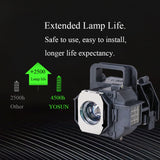 1 x RAW Customer Returns YOSUN Projector Lamp for Epson Elplp49 V13h010l49 EH-TW2800 EH-TW2900 EH-TW3000 EH-TW3200 EH-TW3500 EH-TW3600 EH-TW3800 EH-TW4000 EH-TW4400 EH-TW4500 EH-TW5000 EH-TW5500 Replacement Projector Lamp - RRP €81.72