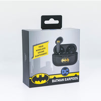 1 x RAW Customer Returns OTL Technologies Bluetooth V5.0 children s headphones Batman with charging case, black, one size - RRP €28.45