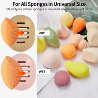 1 x RAW Customer Returns Makeup Brush Holder Makeup Brush Travel Makeup Bag Silicone Portable Portable Travel Case for Brush Suitable for Travel Khaki - RRP €32.4