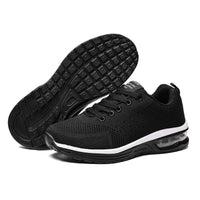 1 x RAW Customer Returns ANALEAF Running Shoes Men s Sports Shoes Lightweight Breathable Leisure Sneakers Walking Shoes Black 45EU - RRP €25.8