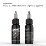 1 x RAW Customer Returns HAWINK Black Tattoo Ink 1 oz 30 ml Vegan Friendly Standard Pigment Tattoo Supplies Ghost Black TI203-30-001 - RRP €9.34