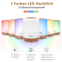 10 x RAW Customer Returns Aroma Diffuser, 300ML Quiet Ultrasonic Humidifier Fragrance Oil Diffuser, Waterless Automatic Switch-Off, with 7 Colors LED, BPA-Free Aromatherapy Fragrances Humidifier for Room, Office, Yoga, Spa, etc - RRP €248.3