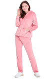 1 x RAW Customer Returns CityComfort Women s Tracksuit, Velor Jogging Suit Women s Set with Hoodie and Jogging Bottoms - Loungewear Set for Women Pink, M  - RRP €19.88