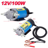 1 x RAW Customer Returns LEMOTO Diesel Pump 12V 100W Oil Suction Pump Fuel Pump Engine Oil Change Diesel Transfer Pump Fluid Extractor Low Noise Equipped with 3 pipes - RRP €45.99