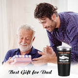 1 x RAW Customer Returns Livole Dad Gift for Father s Day, Christmas, Father Son Gifts, Gift Ideas for Dad, Father, Fathers, Men, Dad Gift Birthday, Father Gift, 600ml Thermal Mug, 20Oz Stainless Steel Mug - RRP €16.13