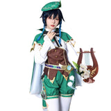 1 x Brand New CR ROLECOS Venti Cosplay Costume Genshin Impact Venti Cosplay Outfit with Hat Adult Halloween Cosplay L - RRP €94.76