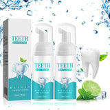 2 x Brand New Teethaid Mouthwash, Whitening Toothpaste, Teeth Protection Mouthwash, Foaming Toothpaste, Whitening Toothpaste Foam, Freshening Breath Deep Cleaning Toothpaste - RRP €45.6