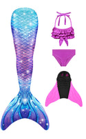 1 x RAW Customer Returns shepretty mermaid fin girls New Mermaid Tail Swimsuit for Adults and Children,xiaofenG5-D-150 - RRP €43.36