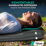 1 x RAW Customer Returns HIKENTURE Self-Inflating Sleeping Mat, 8CM Thick Camping Foam Mattress, Self-Inflating Air Mattress, Comfortable Sleeping Mat for Outdoor, Tent, Hiking-A1 - RRP €70.58