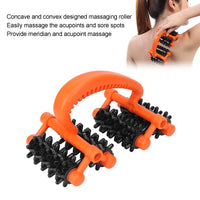 1 x RAW Customer Returns Manual massage roller, back massage roller for muscle relaxation, promotes blood circulation in the body for acupuncture point meridian massage - RRP €19.81