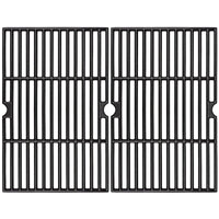 1 x RAW Customer Returns GFTIME 41.9 x 54.6cm cast iron grill grate replacement for Tepro Toronto, Aktiva Angular, EL Fuego Montreal, TAINO Hero XL charcoal grill, cast iron grate grill accessories 2 pieces - RRP €37.3