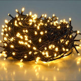 1 x RAW Customer Returns Salcar Led String 25.7m 360 Leds, Led Chain Lights with 8 Modes IP44 Waterproof Indoor and Outdoor, LED Christmas Light Chain for Balcony, Living Room, Garden, Wedding, Birthdays, Warm White - RRP €29.99