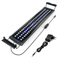 1 x RAW Customer Returns Honpal LED Aquarium Light, Aquarium Lighting for Fish Plant, 10W White Blue for 40-60CM Aquarium, Aquarium Lamp Fish Tank Light with Extendable Brackets - RRP €43.41