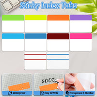 1 x RAW Customer Returns Page Marker Set 400 Pieces Index Sticky Markers 20 Sets 10 Colors Sticky Notes Tabs Sticky Notes Adhesive Strips Tabs Sticky Notes Self-Adhesive for Reading Marking Pages Learning - RRP €8.66