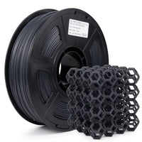 1 x RAW Customer Returns IEMAI ASA Carbon Fiber Filament 1.75 mm, 3D Printer Filament ASA, Carbon Fiber Filament 1.75 ASA Filled with 20 Carbon Fiber, ASA Filament 1.75mm, Matt Black 1Kg Spool - RRP €39.99