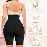 1 x RAW Customer Returns YARRCO Tummy Control Underpants Women s Shapewear Girdle Pants High Waist Figure-Shaping Underwear Leggings Body Shaper Girdle Pants Black, L  - RRP €22.18