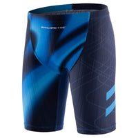 1 x RAW Customer Returns MY KILOMETRE Boys Endurance Jammer Swimsuit Children s Swimming Trunks for Teen Blue-XL - RRP €28.99