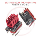 1 x RAW Customer Returns BIGTREETECH 2Pcs TMC5160T Pro V1.0 SPI Stepper Motor Drivers Mute Driver with heatsink Ultral Silent for Octopus Pro SKR V1.4 Turbo SKR 3 Mini E3 Ender 3 3D Printer Control Board - RRP €40.33