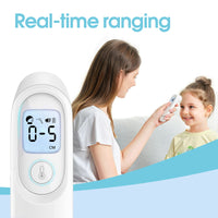 1 x RAW Customer Returns yuwell Infrared Thermometer for Adults and Children, Non-Contact Digital Forehead Thermometer, Accurate and Instant Reading and Fire Alarm with Case Includes - RRP €24.99