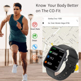 1 x RAW Customer Returns Fitonme Smartwatch Men Women 1.69 Inch Bluetooth Fitness Watch Make or Answer Calls Fitness Tracker Watch IP67 Waterproof Steps Calories Sleep SMS for Android iPhone Black  - RRP €33.97