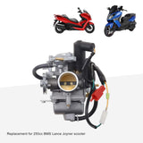 1 x RAW Customer Returns GOOFIT CF250 CH250 CN250 Carburetor Replacement for GY6 250cc ATV Quad Moped Go Kart - RRP €52.02